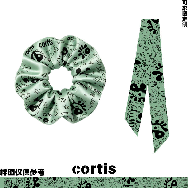 manjusaka cortis粉丝周边丝巾发带腕带腰带包包飘带见面会纪念礼
