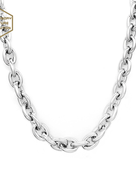 CHOOSE银色嘻哈INS潮男女项链