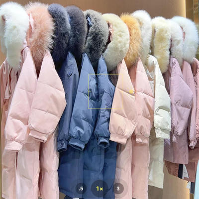 专柜品牌折扣羽绒服尾货撤柜高端羽绒外套清仓杂款女装走份