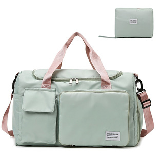 健身包大容量瑜伽运动包干湿分离旅行包短途出差登机包防水行李袋