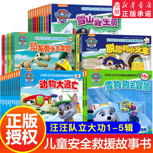 故事书宝宝卡通动画汪汪队立大功