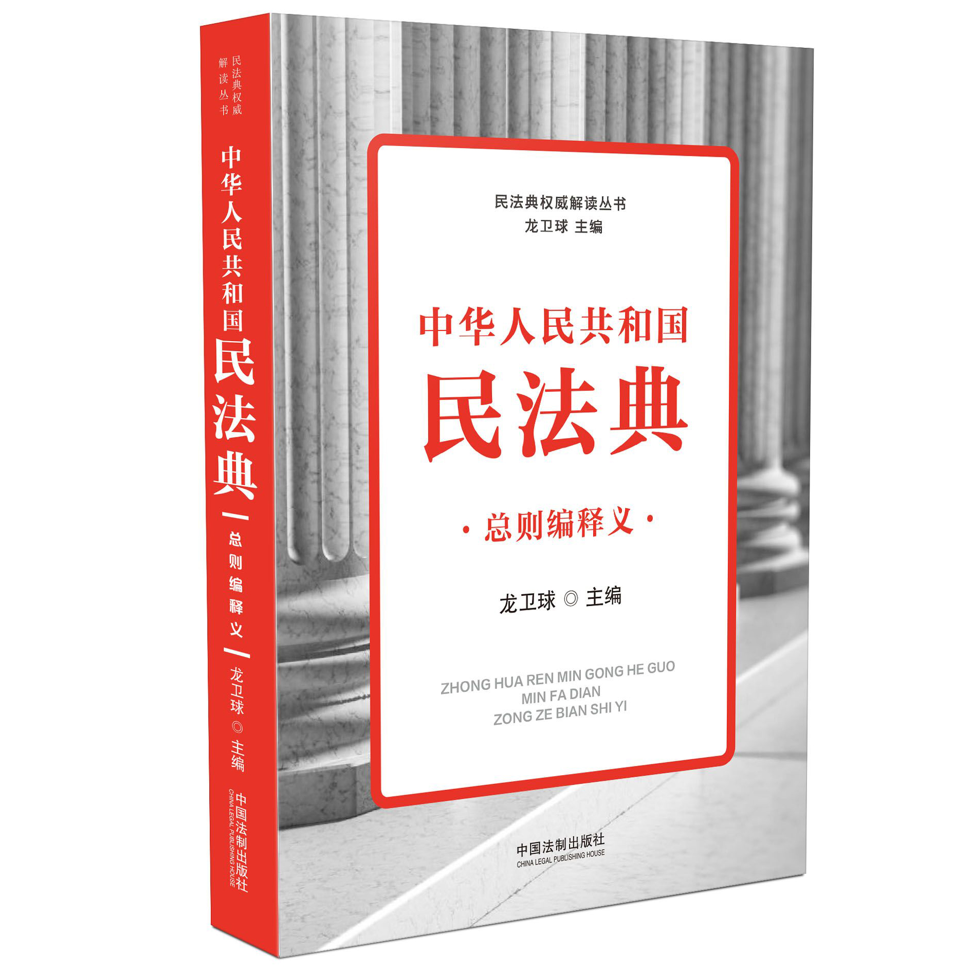 正版 2020年民法典总则编释义龙卫球主编中国法制出版社中华人民共和国民法典总则编释义民法典权威解读丛书 9787521611014