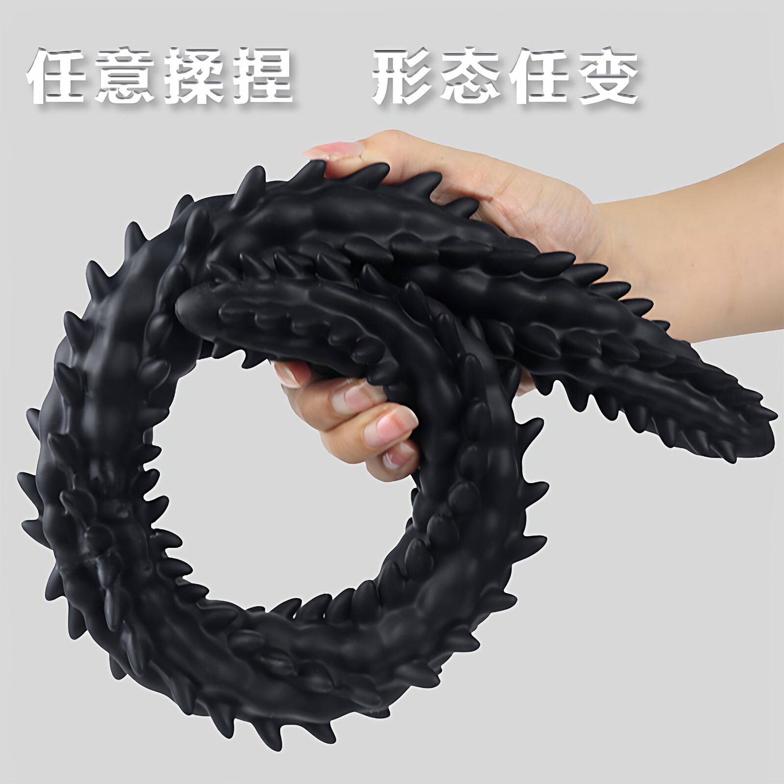 sm双头龙后庭肛塞阳具les拉拉男女用自慰器液态矽胶超长柔软肛条