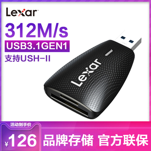 雷克沙usb3.1读卡器二合一通用TF卡高速SD卡转换器小型多功能u盘手机单反相机内存microSD大卡电脑车载二合一