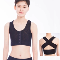 Đẹp trai mùa hè dây kéo siêu mỏng băng ngực corset nữ ngực nhỏ ngực ngực đồ lót les thoáng khí lụa tơ tằm - Sau sinh quần gen bụng dưới