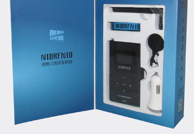 Xe mp3 Máy phát FM di động độ trung thực cao stereo fm máy phát vuông nhảy không dây - Phụ kiện MP3 / MP4 nút cao su tai nghe sony