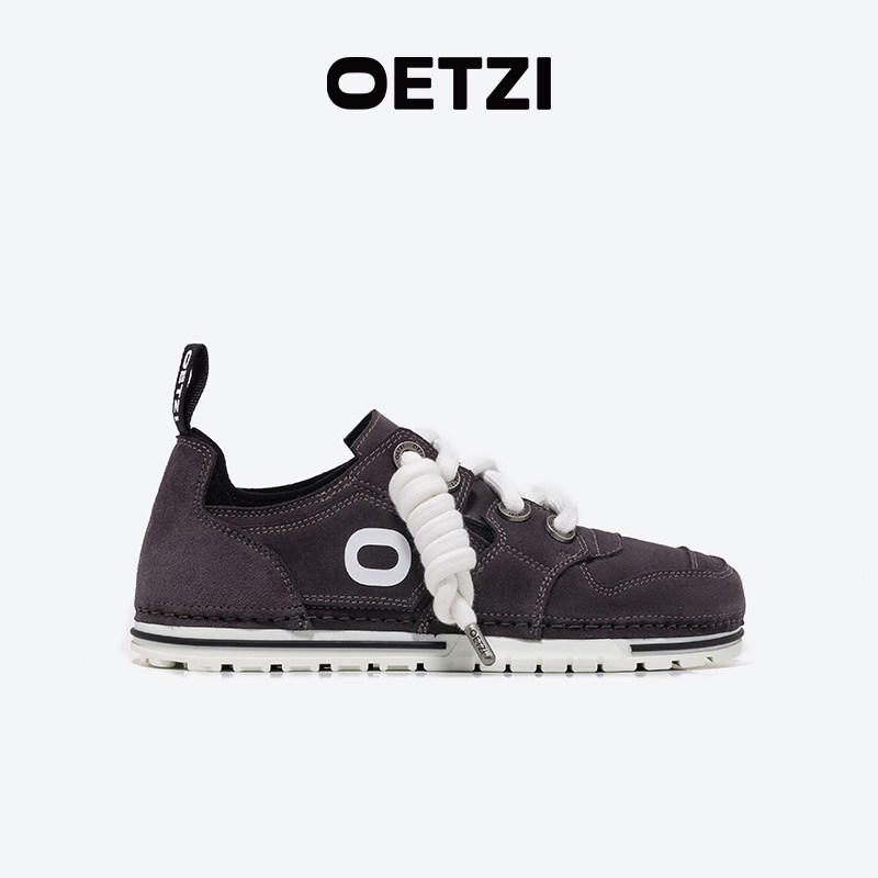 OETZI冰人奥兹翻毛皮春秋板鞋图片