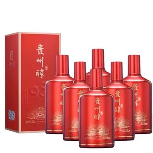 可议价贵州醇1950酱香型白酒53度500ml*6瓶礼盒装喜宴商务