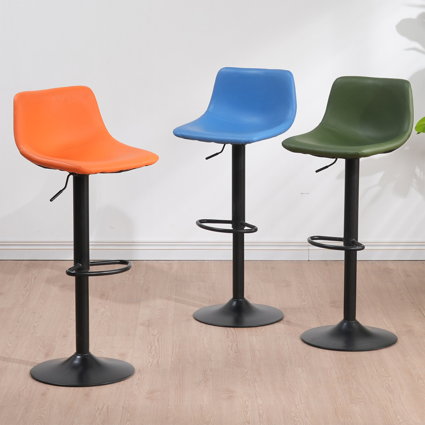 高脚凳吧台椅可升降旋转收银台专用椅子酒店前台坐椅靠背椅酒吧椅