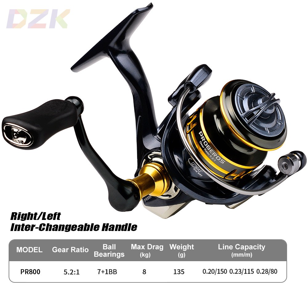 纺车轮CNC金属摇臂远投路亚轮7+1BB 8KG渔线轮海钓矶钓鱼轮 PR8a2