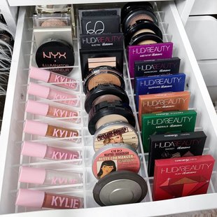 ALEX阿来斯抽屉分隔板化妆品口红眼影分类整理透明亚克力收纳隔板