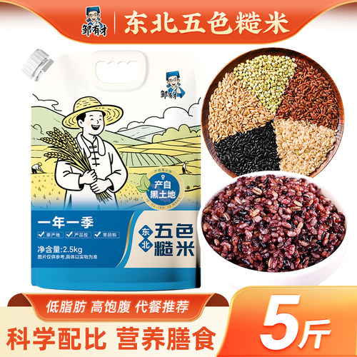 东北五色糙米科学配比膳食均衡
