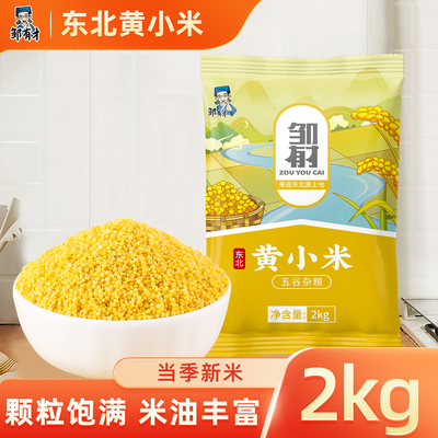 东北黄小米4斤农家新米