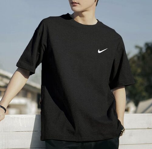 NIKE耐克 男子圆领夏季透气短袖T恤 BV0508-010