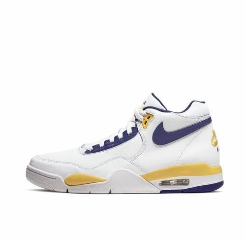 Nike/耐克 Flight Legacy AJ4兄弟湖人高帮气垫篮球鞋 BQ4212-102