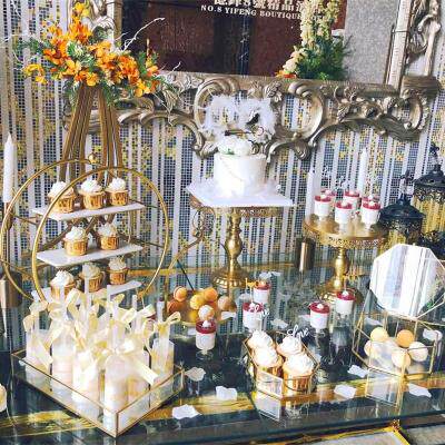 婚礼甜品台装饰摆件冷餐茶歇摆台蛋糕点心盘自助餐托盘架展示架|ruв категории посуда, посуда, фрукты бассейна/компот/корзина - от Buy2taobao.com для оказания профессиональной услуги покупки агента Taobao