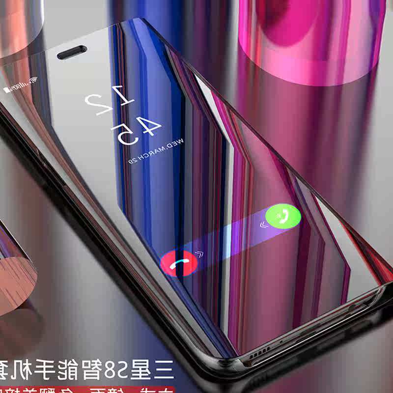 。ins优品三星s8手机壳s8plus保护套s9翻盖式镜面智能皮套galaxy|msdalam kategori Aksesori Digital 3C, Aksesori telefon bimbit, Kes telefon bimbit/Shell - dari Buy2taobao.com untuk memberikan perkhidmatan ejen Taobao profesional membeli