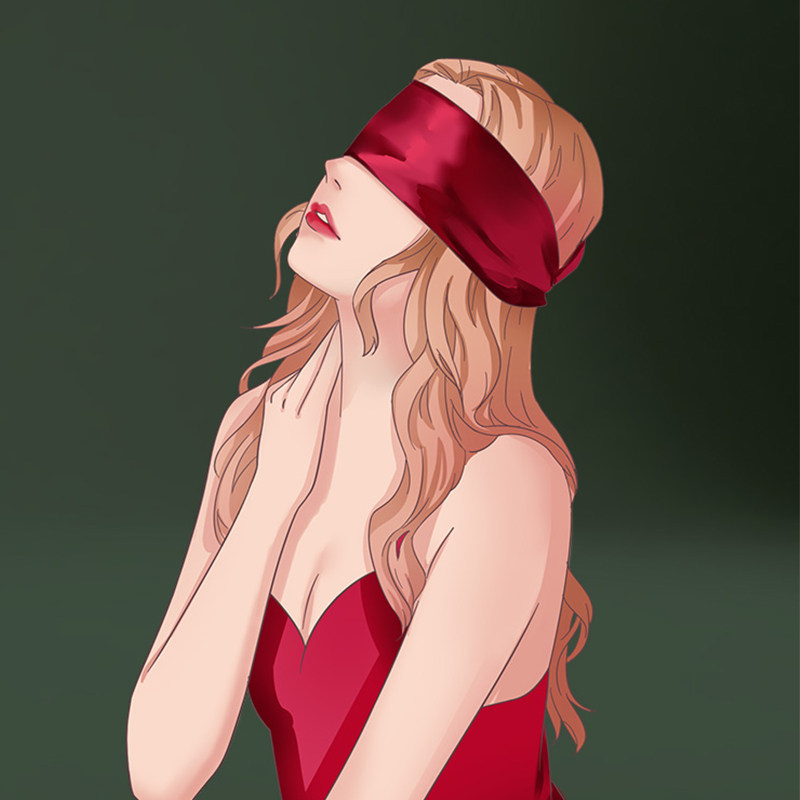 "可蒙可捆 " 一物多用眼罩睡眠遮光学生捆绑束缚调情绑系自如