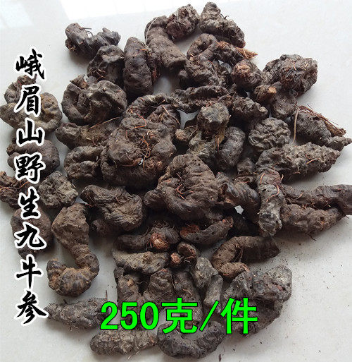 四川峨眉山野生九牛参土特产药王特色干货及养生干料