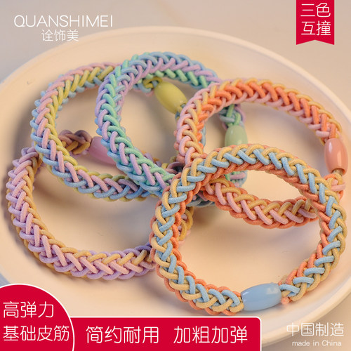诠饰美发圈头绳皮筋简约耐用高弹