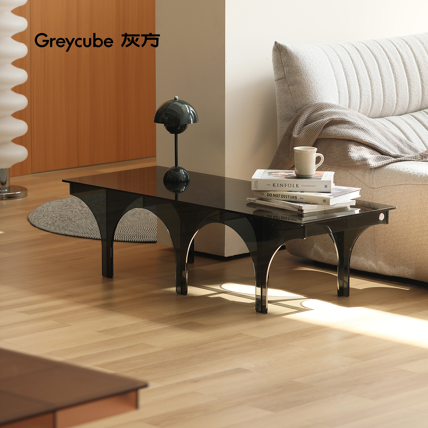 意式极简轻奢高级感茶几