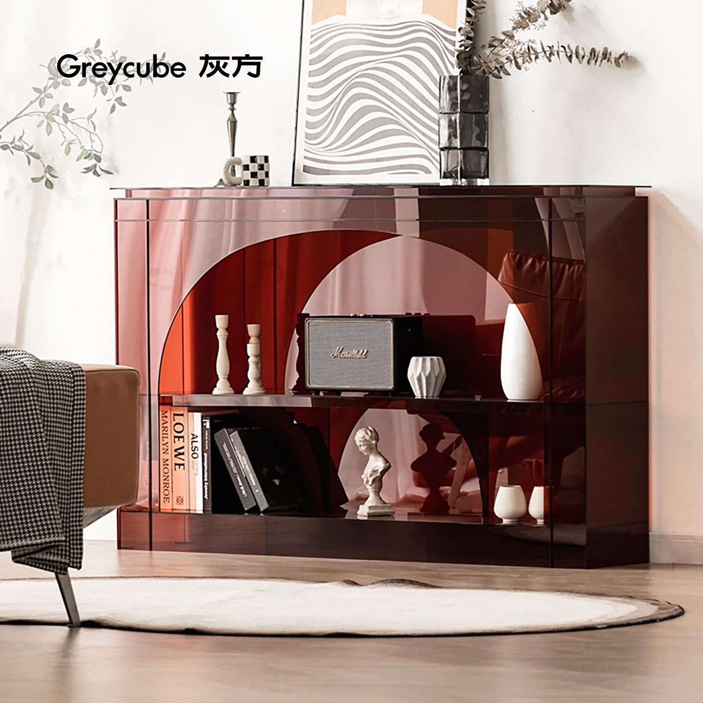 灰方入户门玄关柜落地落地现代简约轻奢网红边柜进门玄关台现代,住宅家具,玄关台,淘宝优惠券,粉丝福利购,淘宝优惠卷