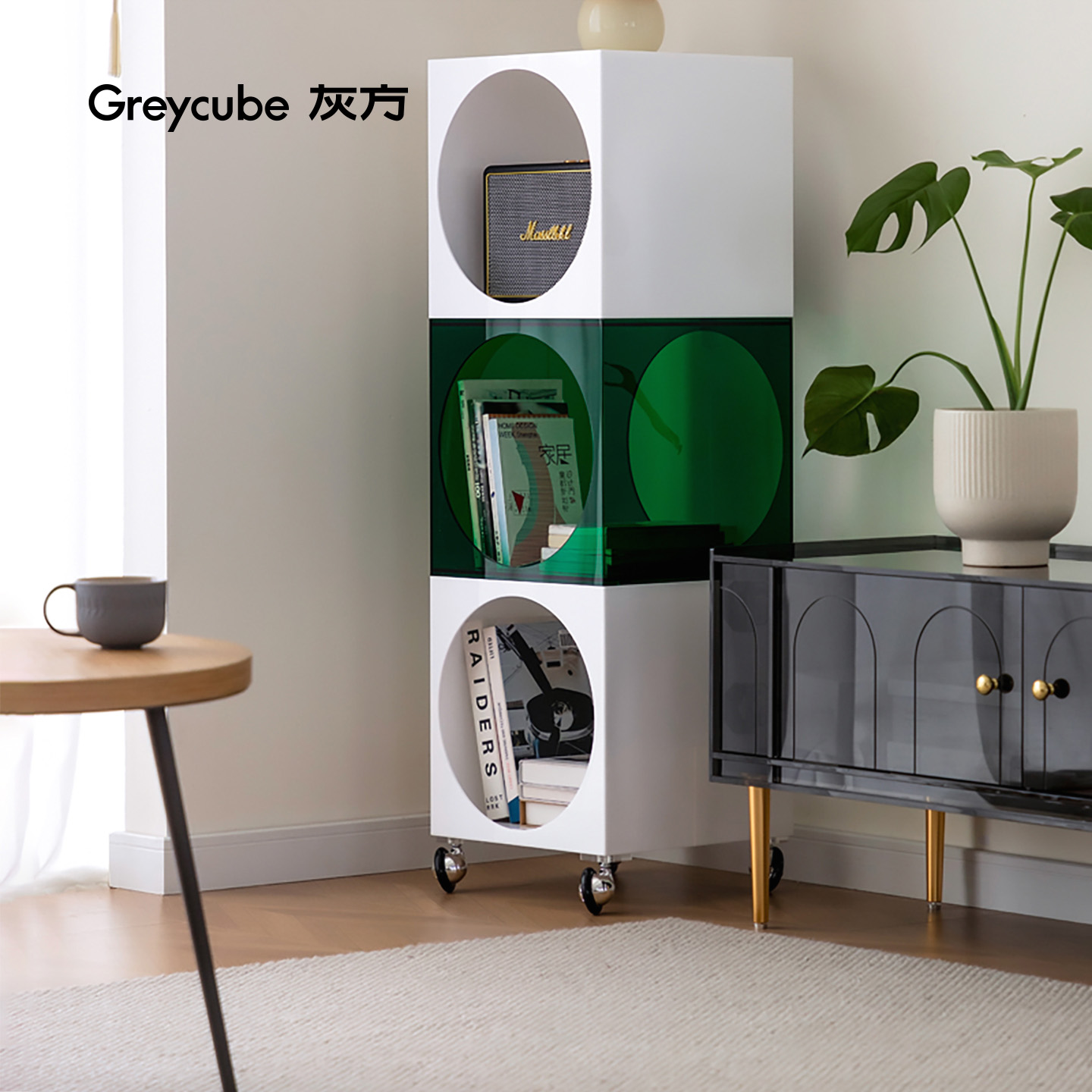 可移动小户型收纳沙发床头边几