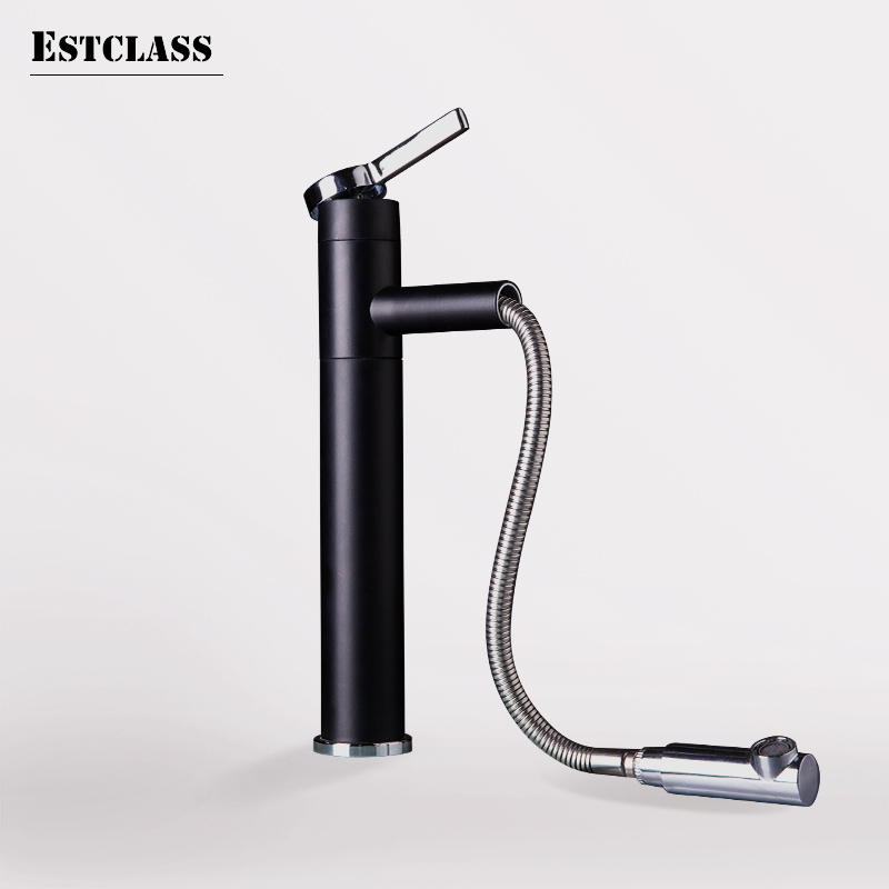 钢琴烤漆黑骨台上简约高款龙头