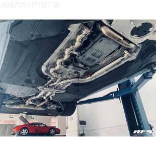 G82 适用宝马G80 G87 M4排气管定制G81 RES GPF等长中段改装