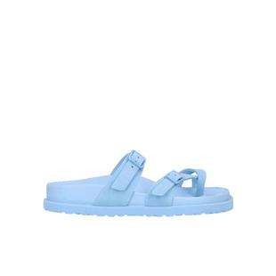 徽標露趾調節搭扣防滑休閑拖鞋 洞洞鞋 Birkenstock女式