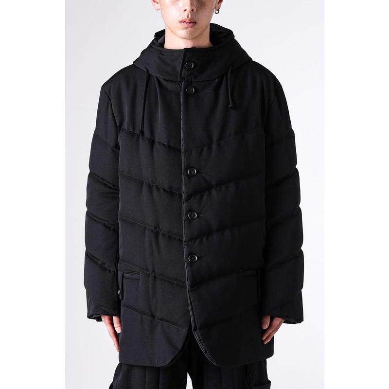 代购Yohji Yamamoto山本耀司男士外套保暖防风加厚棉质秋冬户外