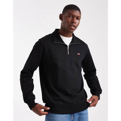 海外代购Levi’s/李维斯男士外套保暖亲肤半拉链立领休闲日常