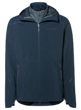 代购VAUDE巍德男士3in1夹克防风防雨透气排湿保暖内胆