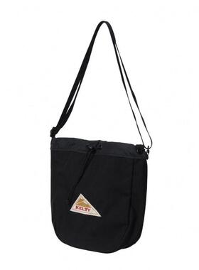 代购Kelty男女单肩包抽绳设计大容量便携收纳性强尼龙材质黑色