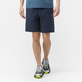 代购Oakley欧克利男士运动短裤冷感UV防护速干反光设计深蓝色