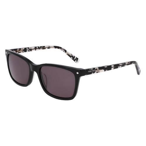 海外代购Nine West/玖熙女士太阳眼镜防紫外线遮阳方框透明框