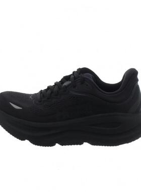 代购Hoka OneOne女士跑步鞋高缓震轻量贴合脚型缓震跑鞋黑色