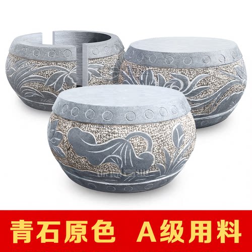青石柱墩石柱子底座石头柱顶石