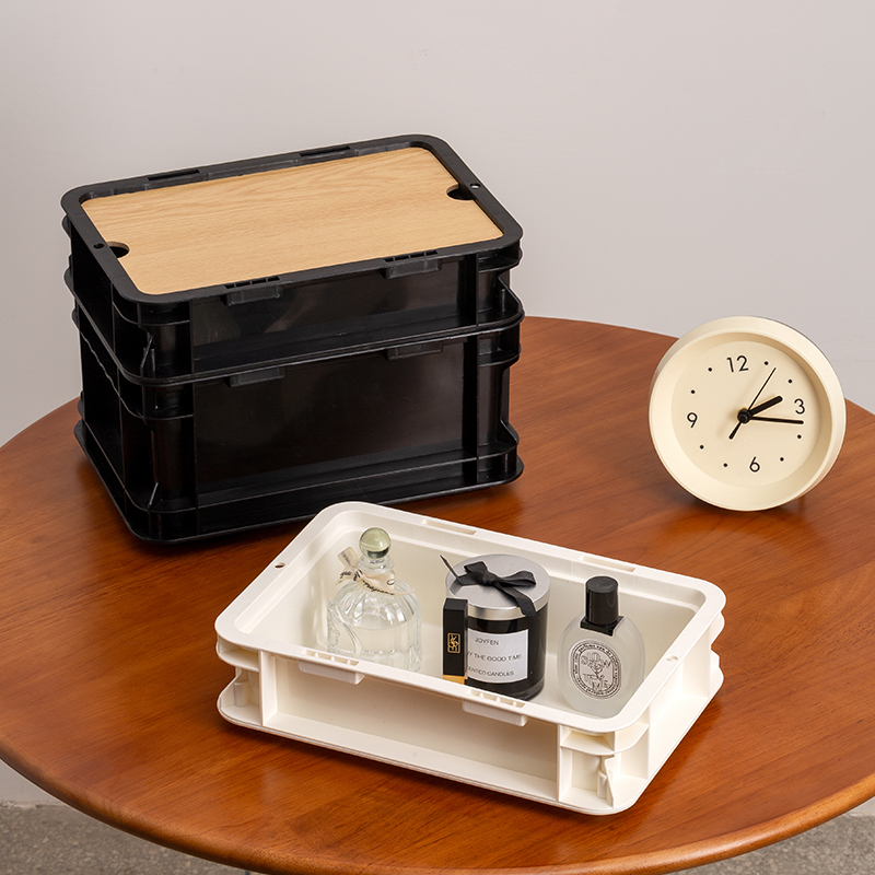 工业风收纳筐可折叠户外露营杂物居家整理桌面收纳篮潮物箱车载框