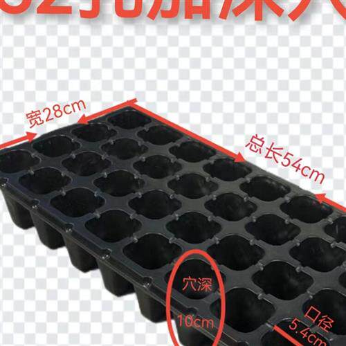育苗盘加深加厚种植神器营养钵长方形蔬菜水果草莓专用育苗穴盘
