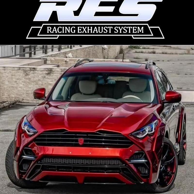 RES适用于英菲尼迪G37S/EX-25/EX-35/FX35FX37FX50改装头段中尾段