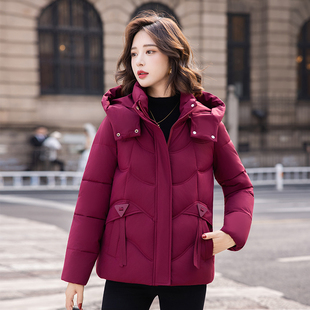 冬装 冬季 加厚保暖外套大码 羽绒棉服女短款 棉衣显瘦宽松洋气潮 新款