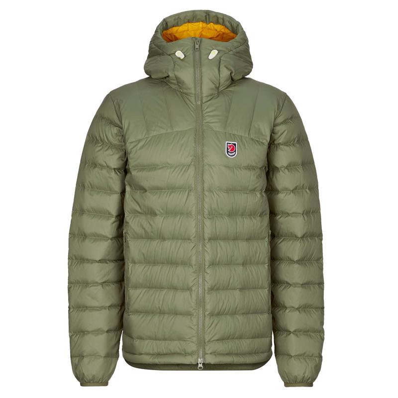 代购Fjallraven北极狐男士羽绒服防风保暖可收纳保暖外套连帽长