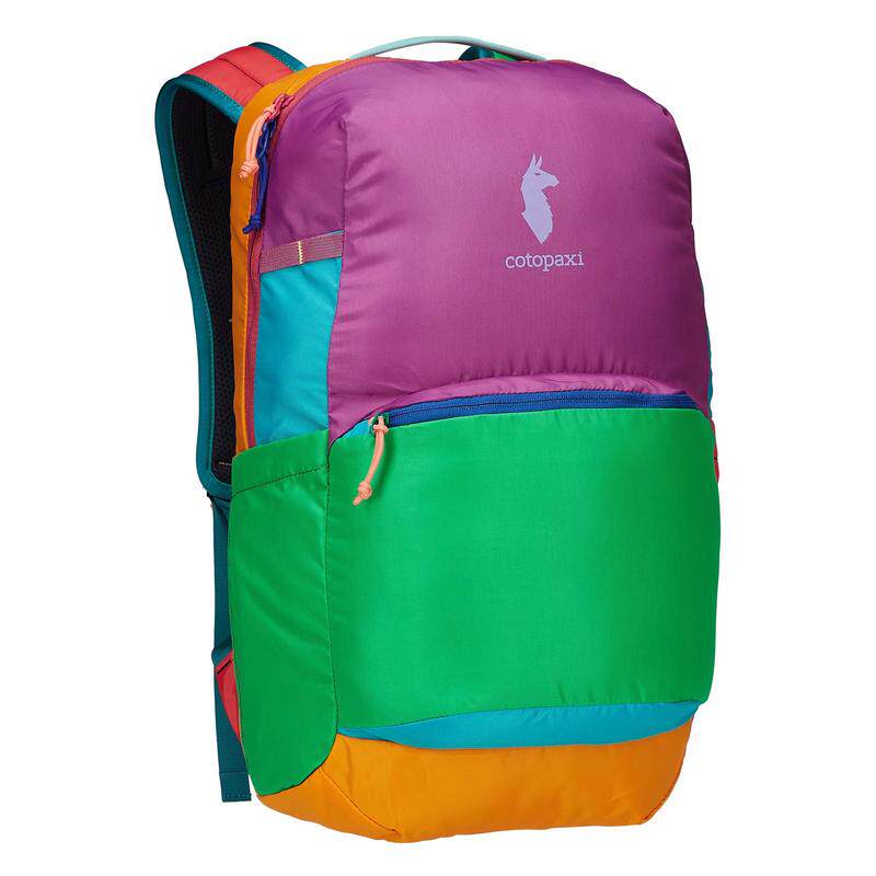 代购Cotopaxi男女双肩包防水拓展挂载分区收纳尼龙多色拼接