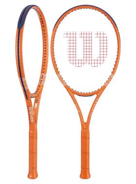 代购Wilson威尔胜网球拍加速击球增强旋转提升舒适度橙色全碳柄