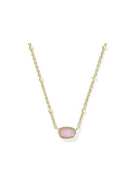 代购Kendra Scott饰品女士项链简约精致优雅百搭紫水晶金色