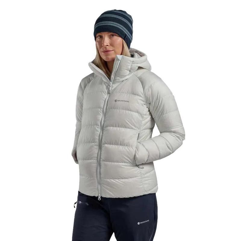 MONTANE羽绒服女士保暖防风透气快干轻量立领防水尼龙材质登山