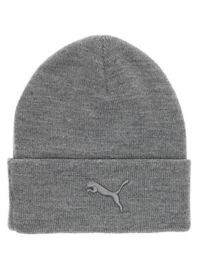 代购Puma彪马男士帽子保暖防寒棉质灰色冬季户外针织帽爆款简约