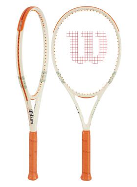 代购Wilson威尔胜网球拍旋转快速挥拍舒适手感橙色白色红土款