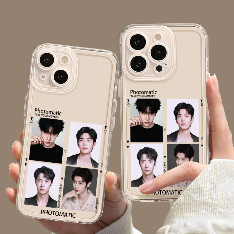 博君一肖手机保护壳苹 果16撕拉片iPhone13promax华为pura70小米15软壳14防摔12适用mate60肖